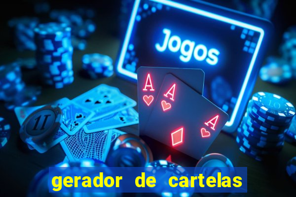 gerador de cartelas de bingo 1 a 99